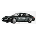 9" Black Porsche 911 Carrera S Die Cast Replica Vehicle